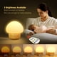 thumbnail image 3 of Luz nocturna para niños, luz nocturna LED USB con forma de hongo y control remoto, lámpara de noche para niños con 4 modos de iluminación y 16 colores, protección ocular suave y función de memoria., 3 of 5