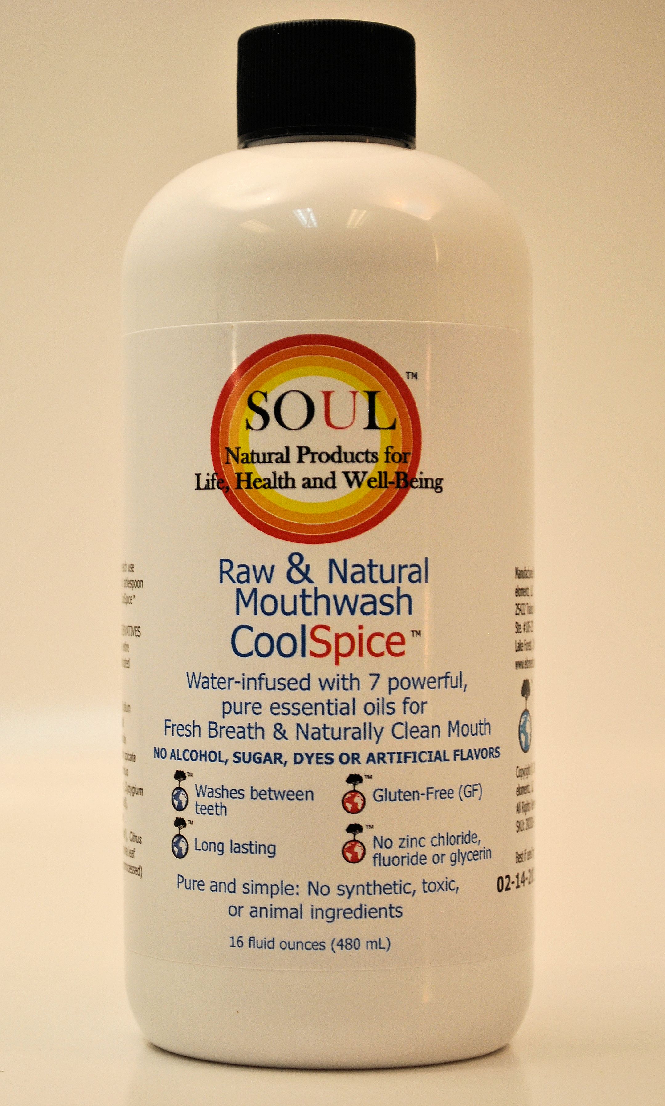 Soul CoolSpice Blend Mouthwash BEST Natural Mouthwash Essential Oil