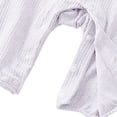 thumbnail image 5 of XIMIN Infant Boys Fall Clothes Newborn Baby Romper Hat Stripe Knit Long Sleeve Bodysuit Jumpsuit Baby Going Home Outfit, 5 of 9