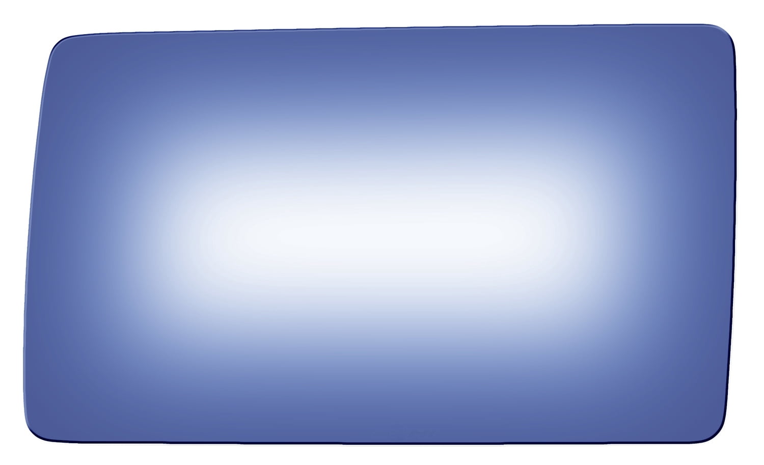 Burco Side View Mirror Replacement Glass - Blue Glass - 2821