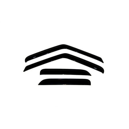 Auto VentShade (AVS) by RealTruck Outside Mount Ventvisor® Window Deflectors Front & Rear Set Compatible with 1995-2005 Chevy Blazer 4-Door, 1995-2005 GMC Jimmy S-15, 4-Door