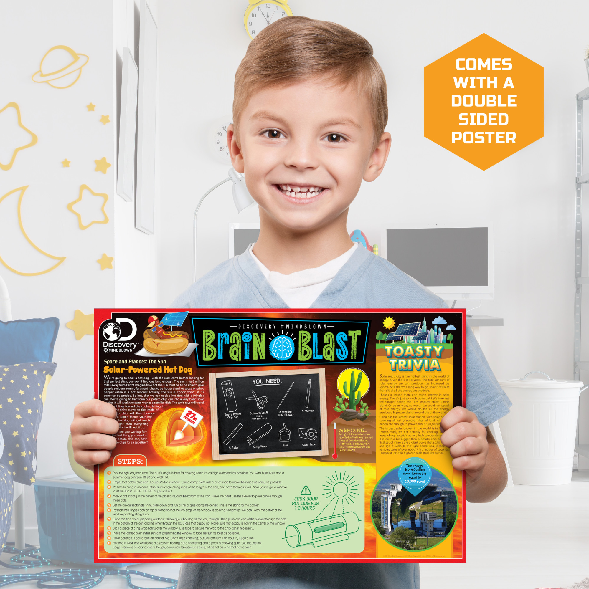 Discovery #Mindblown Colossal Fossil Dig Excavation Kit photo 6