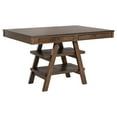 thumbnail image 3 of Dewey 5-piece Rectangular Dining Table Set Walnut, 3 of 14