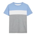 thumbnail image 2 of Tween Shirts Boys Short Sleeve T-Shirts Round Neck Boys Tee Shirts Casual Shirts for Tween 12-13 Years, 2 of 3