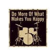 thumbnail image 1 of Do What Makes Happy Panneau en Bois Décoration Murale, 1 of 1