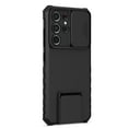 thumbnail image 3 of Allytechgroup Shockproof Samsung Galaxy A13 5G Case Cover, Slim Fit Bumper with Sliding Camera Lens Protector Anti-Scratch Lightweight Slim Case for Galaxy A13 5G, Black, 3 of 12