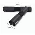 thumbnail image 2 of Protector De Cuello Bloosom  Para Levantamiento De Pesas Con Barra Negro, 2 of 4