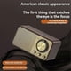 thumbnail image 5 of FM Radio with Reception,Bluetooth Portable Transistor Radio with 5W Speaker,Rechargeable Vintage Ra, 5 of 5