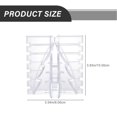 thumbnail image 2 of Shisuyan Molds For Candles Candle Mold Transparent Plastic 1Set Small, 2 of 8