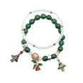 thumbnail image 2 of Pulsera colgante de Papá Noel Fiudx decoración navideña para el hogar 2 en 1, 2 of 4