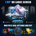 thumbnail image 4 of Smartwatch militar Erosados con pantalla de 1,96" y resistencia al agua 3 ATM, 4 of 7