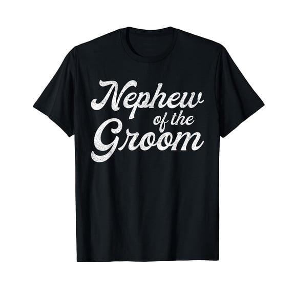 Nephew Of The Groom Shirts For Kids, Bachelor Party Boys T-Shirt
