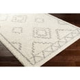 thumbnail image 5 of Taza shag Gray/Cream 5'2" x 7' Global Rectangle Area Rug, 5 of 6
