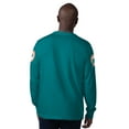thumbnail image 2 of Men's Starter Aqua Miami Dolphins Extreme Clutch Hit Vintage Logo Long Sleeve T-Shirt, 2 of 2