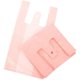 thumbnail image 4 of Durable Pink Sakura Pattern Foldable Grocery Tote Bag for Home Use Large Capacity Plastic Storage Bag, 4 of 5