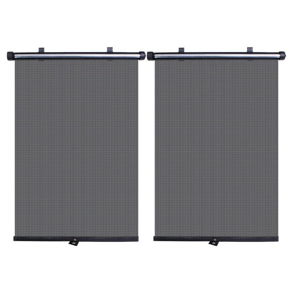 Window Shade for Car Side Window Baby 2Pcs 17.7X15.7 Inch Car Auto Retractable Roller Sun Shade for Car Window Car Window Shades for Side Windows Window Shades for Car Side Windows