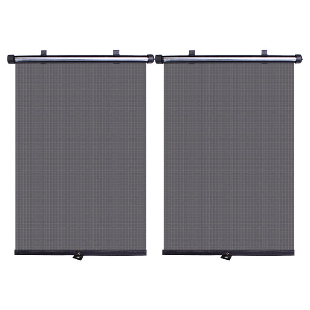 Window Shade for Car Side Window Baby 2Pcs 17.7X15.7 Inch Car Auto Retractable Roller Sun Shade for Car Window Car Window Shades for Side Windows Window Shades for Car Side Windows