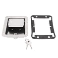 thumbnail image 2 of Paddle Latch, Polished Sturdy Toolbox Locks Stainless Steel Weather Resistant With 2 Keys For  For Truck For Trailer, 2 of 8