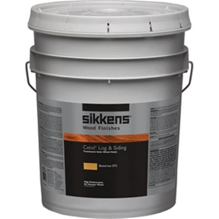 Sikkens SIK42072 5 Gallon Cetol Log & Siding - Butternut (Best Stain For Log Siding)