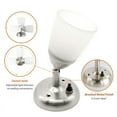 thumbnail image 5 of 12V LED RV Reading Lights Frosted Glass Shade Wall Mount Spot Light Pack of 2, 5 of 5