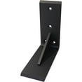 thumbnail image 3 of Ekena Millwork 2 1/2"W x 6"D x 6"H Countertop Support Steel Heavy Duty Bracket w/ Gusset, Powder Coated Black, 3 of 10
