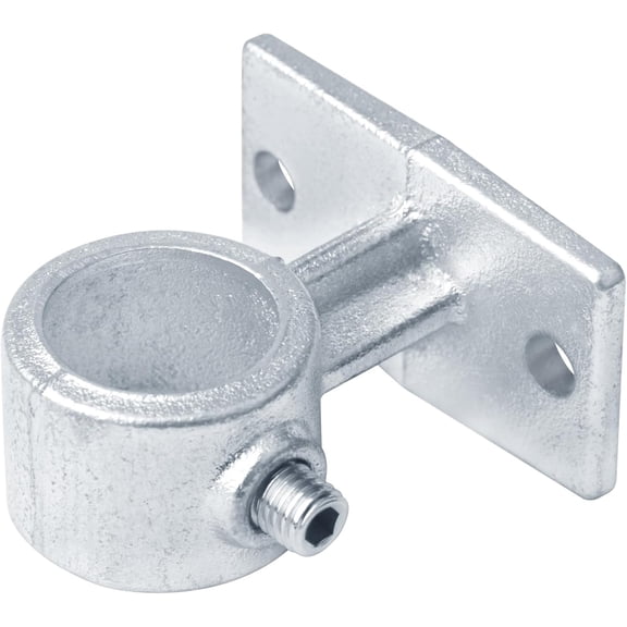 4 PCS Structural Galvanized Pipe Fitting for Rail, Fits 1" Schedule 40 | to Wall Support