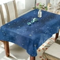thumbnail image 4 of Ryvnso Nights with Stars Rectangle Table Cloth Tablecover Dinning Tablecloth 54"x54", 4 of 8