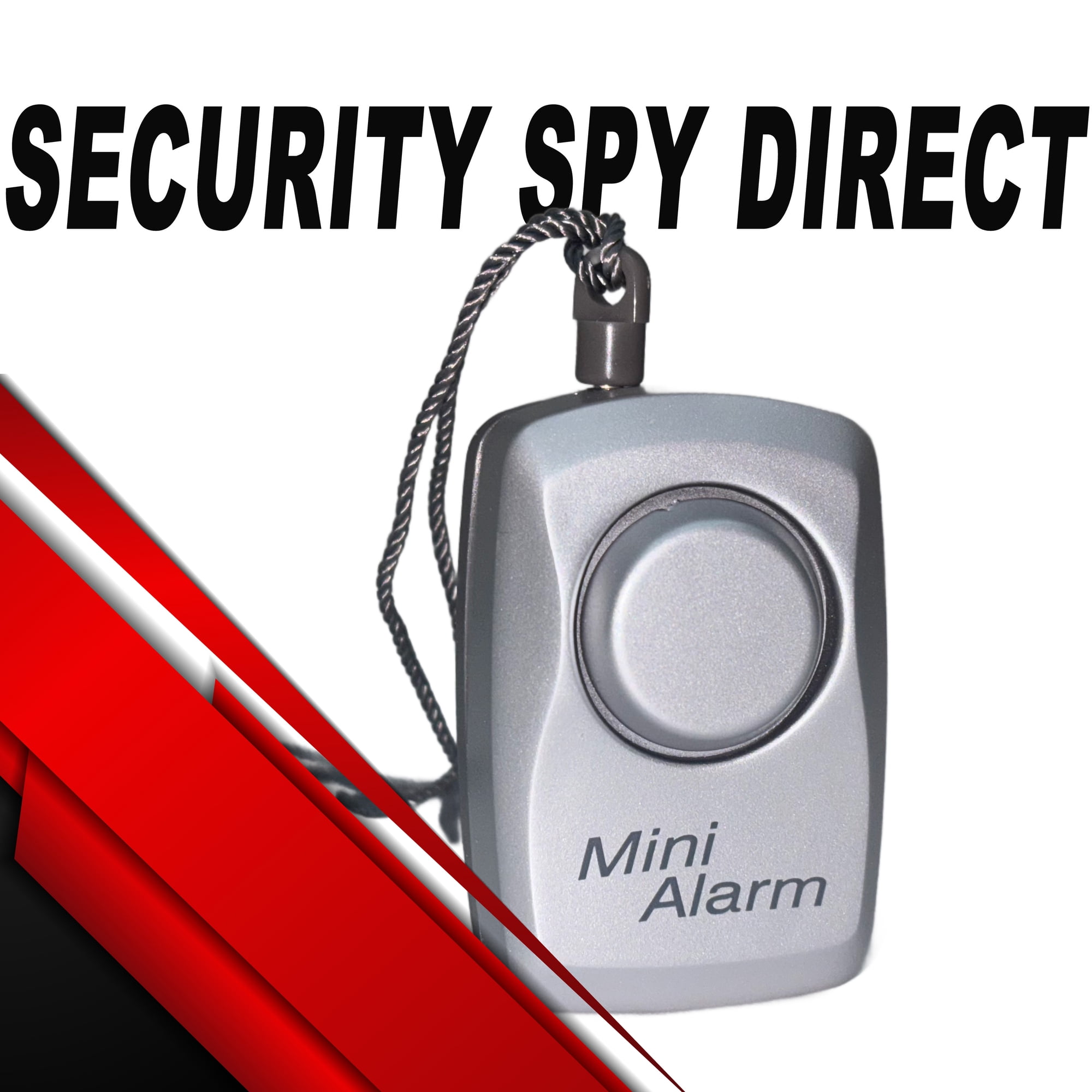 [Security&Spy] SuperMini 3-in-1 Personal, Door & Window Alarm – Loud 95dB, Portable Security System with Ripcord & Sensor