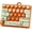 Orange, variant on 2027 New 26-Key Keyboard Fidget Toy, Cute Cartoon Clicky Keyboard Clicker Toy with Keychain, Backpack Charm Pendant for Stress Relief (Pink-I)