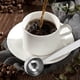 thumbnail image 5 of Cafetera de acero inoxidable dos en uno para medir y preparar café, con molinillo y prensa, 5 of 7