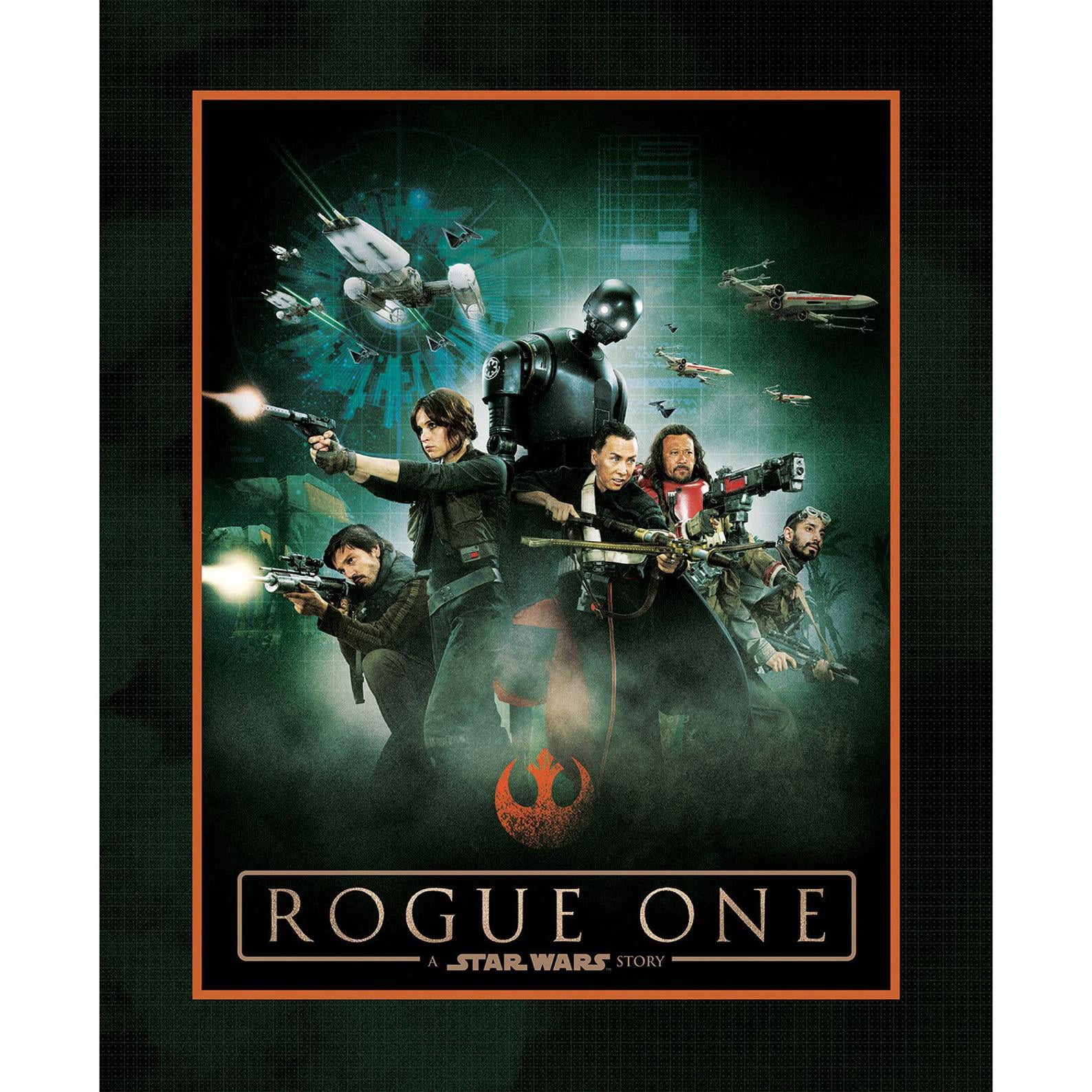 A Star Wars Story Flannel Rebel Polygon Multi Fabric 12 Yard Retired Rogue One