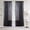 Black, variant on Elegant Comfort (2-Piece) Multipurpose Pom Pom Drapes, Semi-Sheer Window Curtains with 2 inch Rod Pocket, 60 X 84 inches, Gray