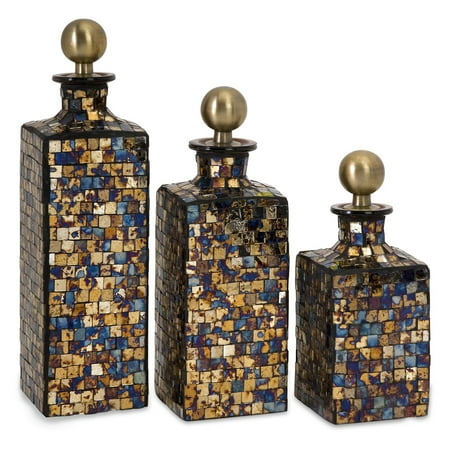 Moulin Mosaic Bottles - Set of 3