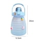 thumbnail image 2 of Botella de agua - Cute Belly Bottles Jarra de agua con marcador de tiempo 1.3L (Azul) Ehuebsd Para estrenar, 2 of 8