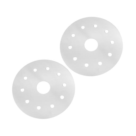 Hemobllo 2Pcs Heavy Duty Stainless Steel Heat Conduction Plates Cooking Accessories for Stove and Cookware