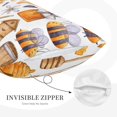 thumbnail image 3 of Susaid Honey Bee Set Print Pillowcases Multiple Size, Pillow Cover Super Soft Envelope Closure Standard Pillow Case-20"x30", 3 of 6