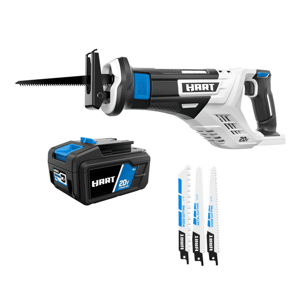HART 20Volt Reciprocating Saw Kit with FREE Accessory