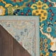 thumbnail image 5 of Nourison Allur Bohemian Turquoise/Ivory 3' x 5' Area Rug, (3x5), 5 of 8