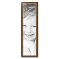 thumbnail image 2 of ArtToFrames 10" x 38" Honey with Gold Picture Frame, 10x38 inch Brown MDF Poster Frame (WOM-4446), 2 of 7