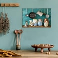 thumbnail image 2 of Rustic Kitchen Wall Art - Kitchenware Pictures for Farmhouse Dining Room Wall Decor, Vintage Kitchen Proverb Canvas Prints, Kitchen Painting Framed Artwork for Country Home Decorations 12x18 Inches, 2 of 6