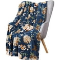 thumbnail image 2 of Serafina Home Soft Fall Throw Blanket, 50" x 60", Country Pumpkins, 2 of 10