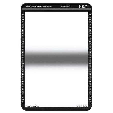 UPC: 4897052341733 | 100x150mm HD MRC Center Graduated Neutral Density 0.6 Square Filter (2-Stops) with Magnetic Filter Frame for 100mm K-Series Filter Holder