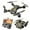 Yellow, variant on Ikohbadg 1080P HD WiFi FPV Drone with Obstacle Avoidance, Foldable RC Quadcopter, VR Support, Multiple Flight Modes, and Trajectory Fly for Kids and Adults