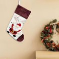 thumbnail image 5 of Large Christmas Stocking, Cute Animal Hanging Stocking with Knitted Cuff, 1 Piece Xmas Stocking, Holiday Christmas Tree Fireplace Decor, Style A, for Festive Season, 5 of 6