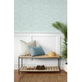 thumbnail image 2 of NextWall Sky Blue Bayside Waves Peel and Stick Wallpaper - 20.5 in. W x 18 ft. L Roll, 2 of 7