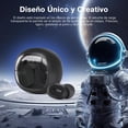 thumbnail image 2 of Audífonos In-Ear 1 Hora Bluetooth 5.3 Negro Mate para Música y Llamadas, 2 of 8