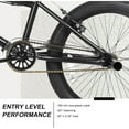 thumbnail image 6 of Hykolity 20 inch BMX Bike Freestyle Cycling Trick Bicycle with 4 Pegs for Teenage Adults Men Women Beginners Street Stunt Bike V-Brake Black, 6 of 8
