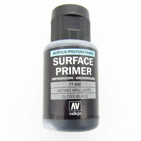 32ml vallejo primer gloss bottle paint metal