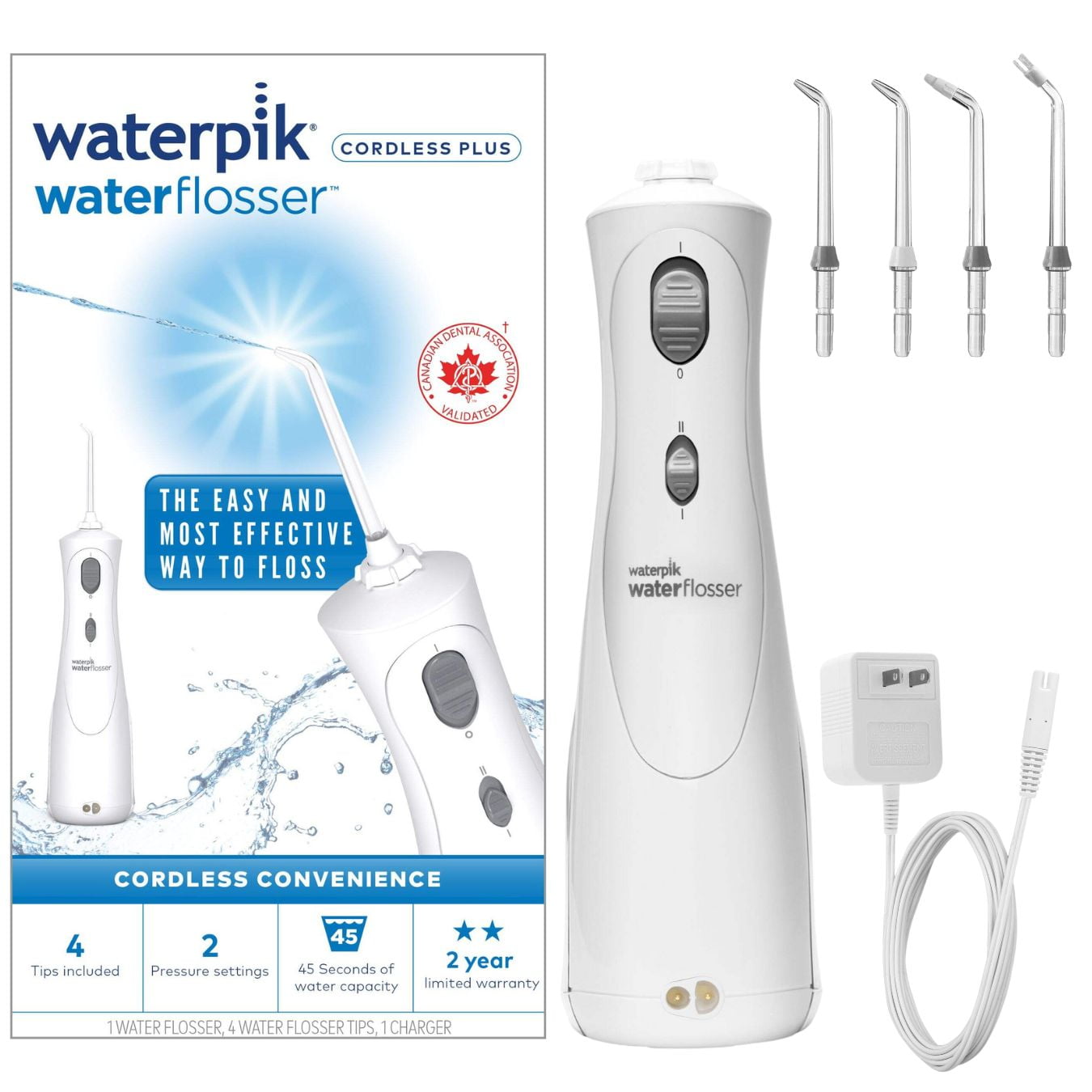 waterpik waterflosser 充電式 WaterPik Cordless Plus Water Flosser - Walmart.ca