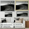 thumbnail image 4 of Designart "Monochrome Road Vista I" Road Floater Framed Wall Decor, 4 of 5